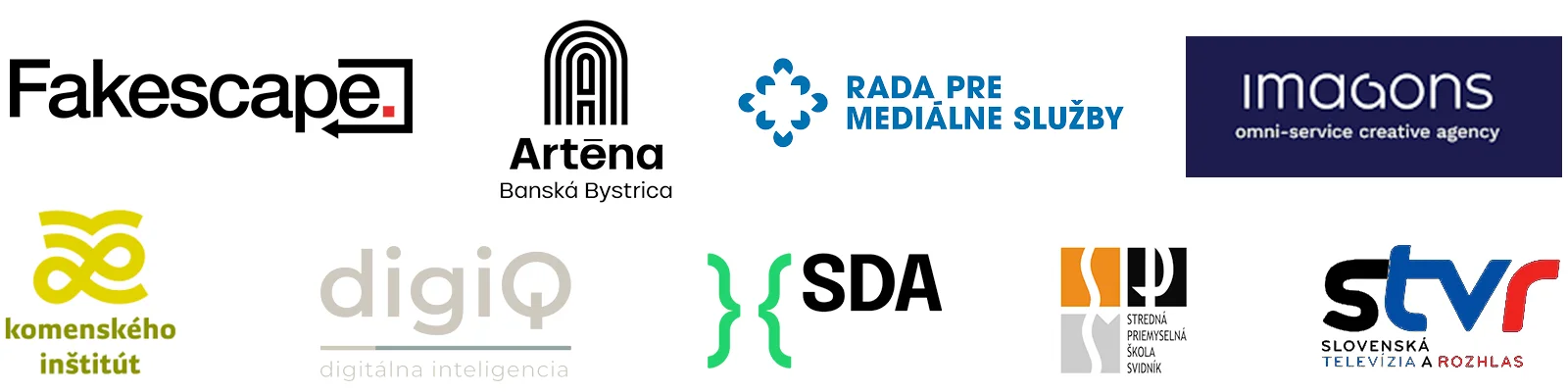 loga ames | WebJET CMS Partneri Katedry mediálnej výchovy