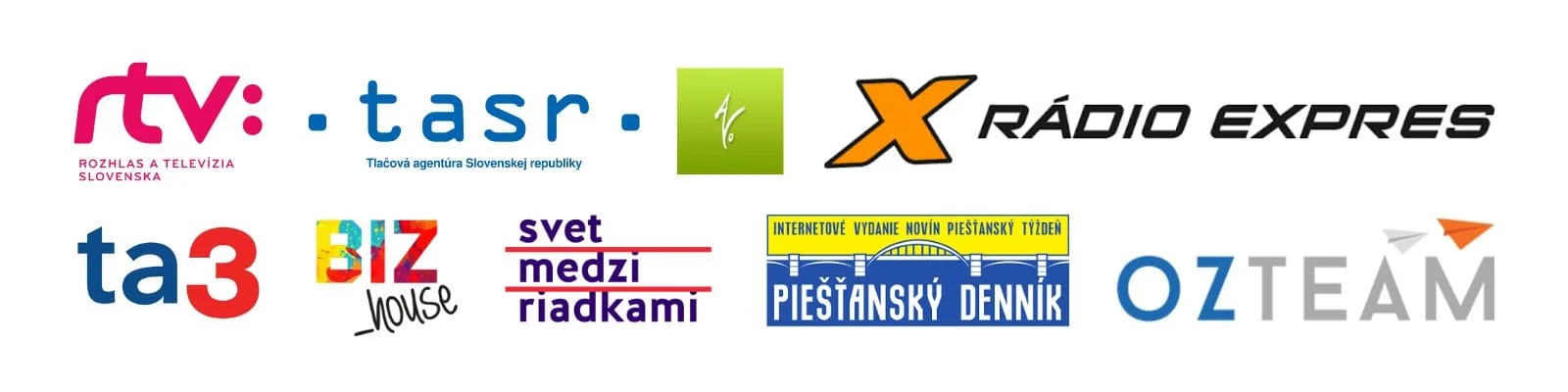 loga komu | WebJET CMS Partneri Katedry masmediálnej komunikácie