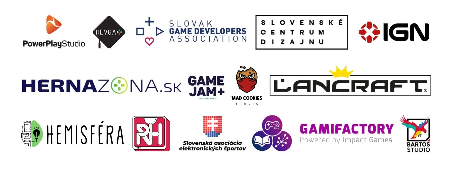 loga tedi | WebJET CMS Partneri Katedry digitálnych hier